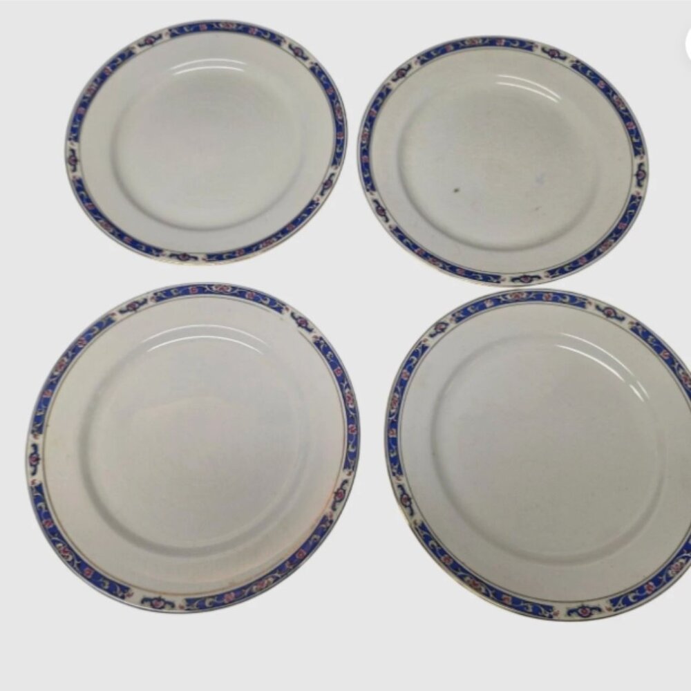 LOT OF 4 JOHN MADDOCK & SONS 8 3/4-inch DINNER PLATE VINTAGE